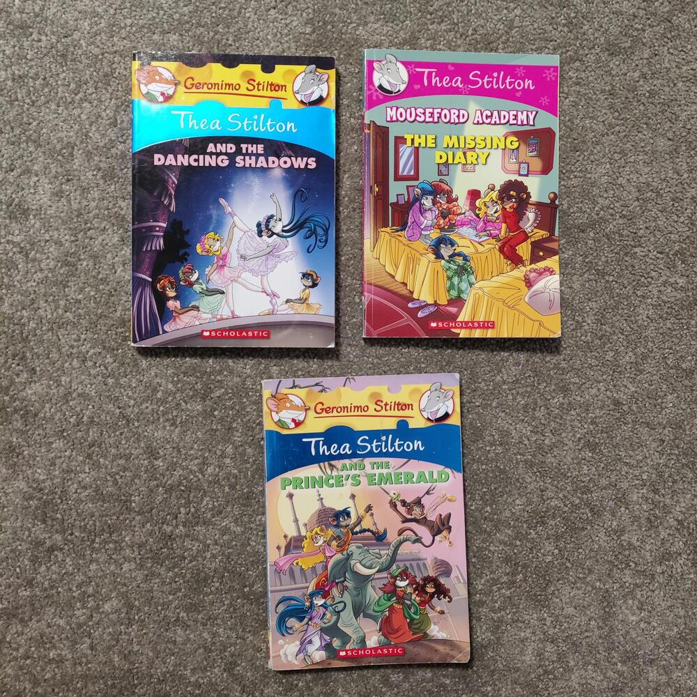 Scholastic Thea Stilton Set of Three Books